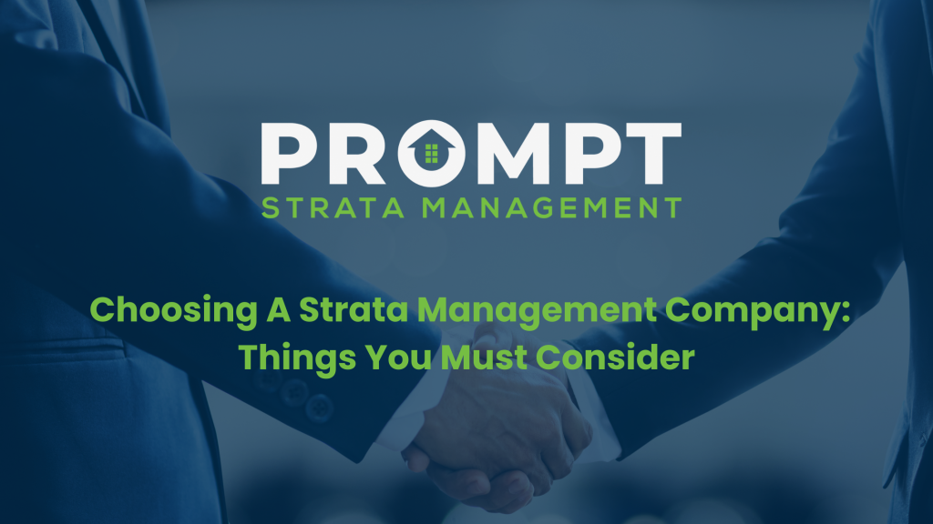 Choosing A Strata Management Company Things You Must Consider Blog Cover